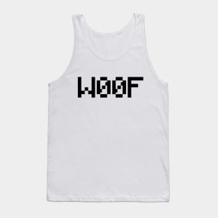 W00F [Leetspeak Animal Sounds] Tank Top